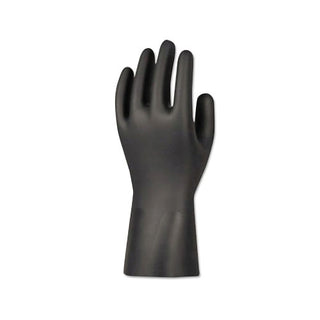 Showa N-DEX® 9700 Series Disposable Nitrile Gloves, Powder Free, 6 mil, Large, Black (845-9700PFL)