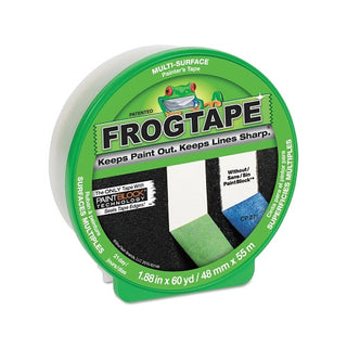 Shurtape® FrogTape Multi-Surface Painter's Tapes, 1.88 in x 55 m, 20 per Case (689-157900)