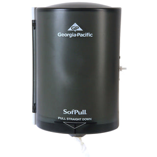 Sofpull Centerpull Junior Capacity Paper Towel Dispenser, 7 1/10w x 6 11/16 x 10 3/4, Translucent Smoke (GPC580-08)