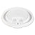 Solo® Inc. Liftbk & Lock Tab Cup Lids for Foam Cups, Fits 10oz Cups, White, 2000/Carton (SLODLX10R)