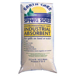 Sphag Sorb Industrial Absorbents, Absorbs 12 gal, 4 in (671-SS-2B)