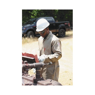 Stanco Deluxe FR Full-Cover Coveralls, Tan, 2X-Large (703-FRC681-TN-2XL)