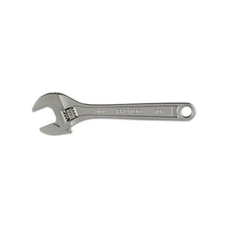 Stanley Bostitch® Adjustable Wrench, 8 in L, 1-1/8 in Opening, Satin (577-708B)