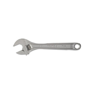 Stanley Bostitch® Click-Stop Adjustable Wrenches, 8 in Long, 1 1/8 in Opening, Chrome (577-708LA)