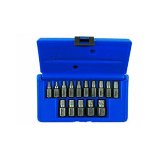 Stanley Bostitch® Hex Head Multi-Spline Screw Extractors - 532 Series - Plastic Case Set, 15 Pc, 1/8 in to 9/16 in (585-53228)