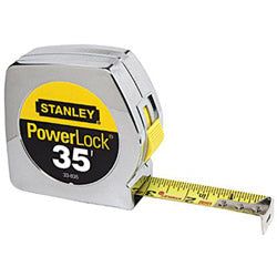 Stanley Bostitch® Powerlock® Tape Rules Wide Blade, 1 in x 35 ft (680-33-835)