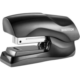 Stanley Bostitch® Stapler, 40-Sheet, Half Strip, Flat Clinch, Black (BOSB175BLK)