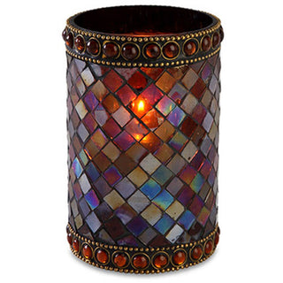 Sterno® Dolce Flameless Candle Holder, Amber (STE80108)