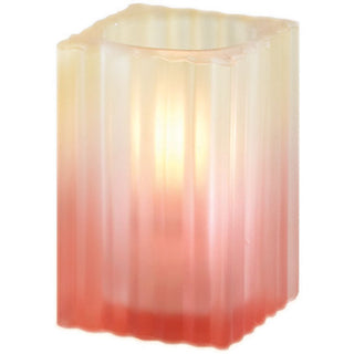 Sterno® Inifinity Flameless Candle Holder, Orange Frost (STE80190)