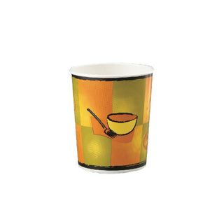 Streetside Streetside Paper Food Container, Streetside Design, 10 oz, 50/Bag (HUH70310)