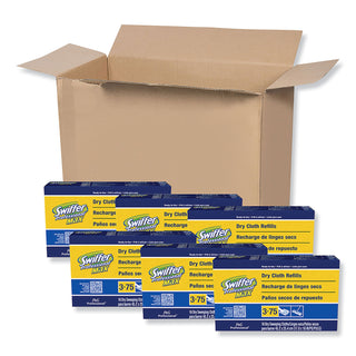 Swiffer® Sweeper Max/XL Dry Cloth Refills, White, 16 Per Box, 6/Case, 96 Total (PAG37109CT)