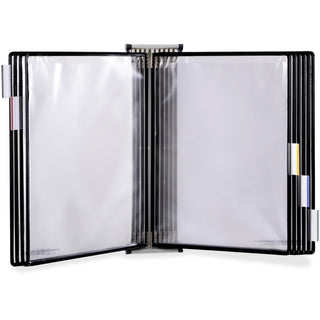 Tarifold Wall Unit Reference Starter Set with Ten Display Pockets, 20 Sheet Capacity (TFIWA271)