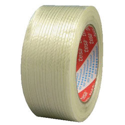 Tesa Tapes Performance Grade Filament Strapping Tape, 1 in x 60 yd, 155 lb/in Strength (744-53319-00006-00)