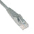 Tripp Lite Cat6 Gigabit Snagless Molded Patch Cable, RJ45 (M/M), 1 ft., Gray (TRPN201001GY)