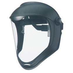 Uvex Bionic™ Face Shield, Hardcoat/Antifog, Clear/Black Matte (763-S8510)