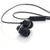 Verbatim® Ear Phones w/Microphone, Stereo, Black (VER99774)