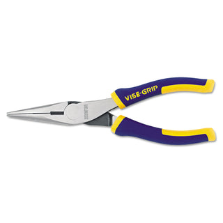 Vise Grip Long Nose Pliers, Chromium Steel, 6 in (VGP2078216)