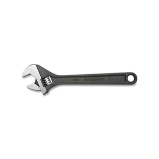 Vuzix Corporation Black Oxide Adjustable Tapered Handle Wrench, Polished Face, 10 in Overall L, 1.13 in Opening, SAE/Metric (181-AT210BK)