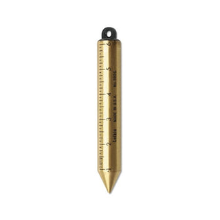 Vuzix Corporation Inage Oil Gauging Plumb Bob, 20 oz, Brass, 1/8ths of an Inch (182-590GN)