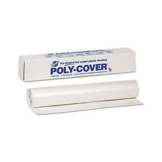 Warp Brothers Poly-Cover Plastic Sheets, 8 ft x 100 ft, 6 mil (795-6X8-C)