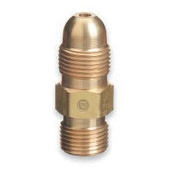Western Enterprises Brass Cylinder Adaptors, From CGA-510 POL Acetylene To CGA-300 Coml Acet 1 Piece (312-51)