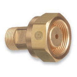 Western Enterprises Brass Cylinder Adaptors,CGA-520 B Tank Acetylene To CGA-300 Commercial Acetylene (312-306)