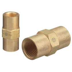 Western Enterprises Inert Arc Hose Couplers, Brass, B-Size, Female/Female, RH to RH (312-AW-430)
