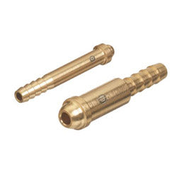 Western Enterprises Inert Arc Nipples, 200 PSIG, Brass, 2 7/32 in, 1/4 in Hose ID (312-AW-17)
