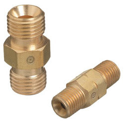 Western Enterprises Hose Couplers, 200 psi, Brass, A-Size, Acetylene/Fuel Gases (312-131)