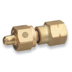 Western Enterprises Brass Cylinder Adaptors, From CGA-350 Hydrogen To CGA-580 Nitrogen (312-808)