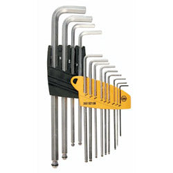 Wiha Tools MagicRing L-Key Sets, 13 per set, Hex Ball Tip, Inch (817-66991)