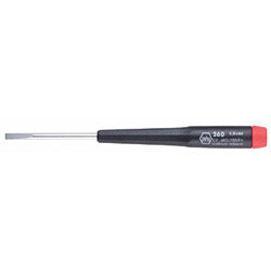 Wiha Tools Slotted Precision Screwdrivers, 9/64 in, 6.69 in Overall L (817-26035)