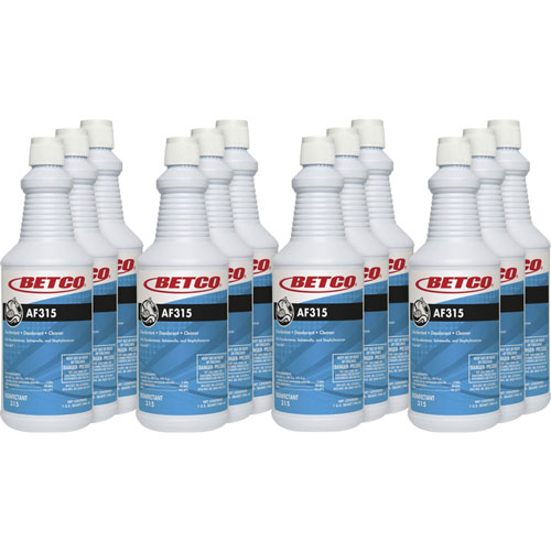Betco AF315 Disinfectant Cleaner - Concentrate - 32 fl oz (1 quart) - -  3151200CT
