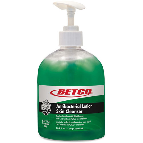 Betco Antibacterial Lotion Skin Cleanser - Lotion - 16.91 fl oz - -  141E900