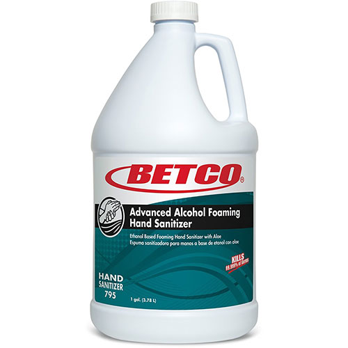Betco Clario Hand Sanitizer Foam Refill - Citrus Scent - 1 gal (3.8 -  7950400