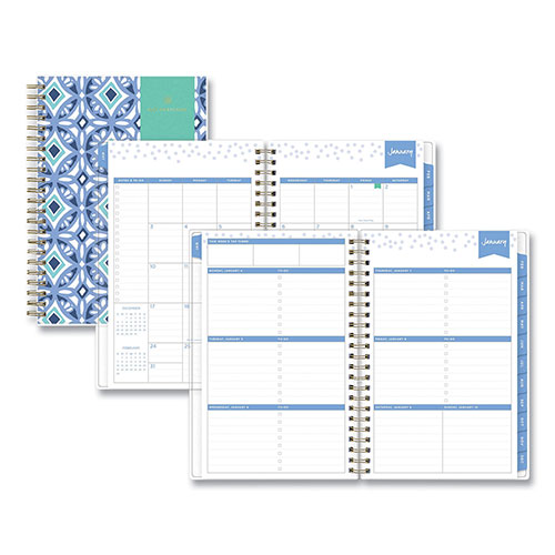 Blue Sky Day Designer Tile Weekly/Monthly Planner, Tile Artwork, 8 x -  101410