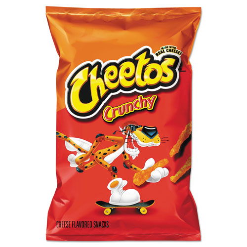 Cheetos Crunchy Cheese Flavored Snacks, 2 oz Bag, 64/Carton -  44366