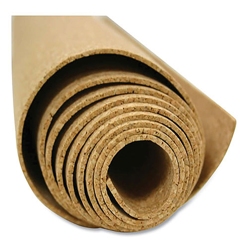 Ghent MFG Natural Cork Roll, 0.25"" Thick, 144 x 48.5, Natural Brown -  14RK412