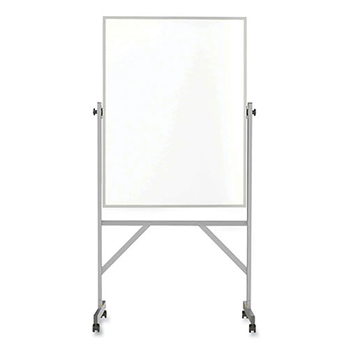 Ghent MFG Reversible Magnetic Porcelain Whiteboard with Satin -  ARM1M143