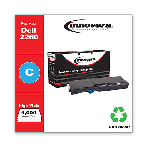 Innovera Remanufactured Cyan High-Yield Toner Cartridge, Replacement -  D2660C