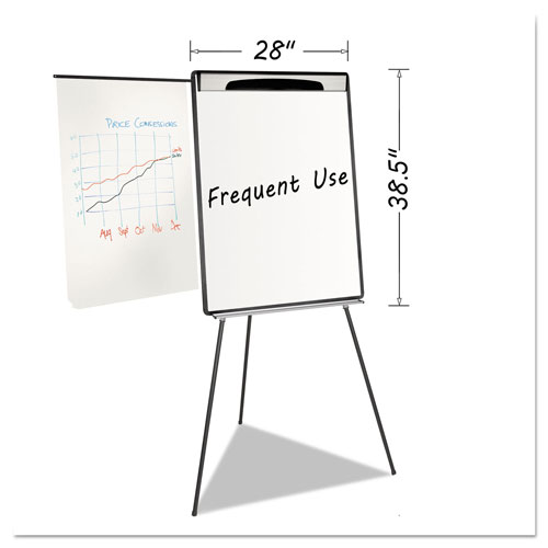 MasterVision™ Magnetic Gold Ultra Dry Erase Tripod Easel W/ Ext -  EA23062119