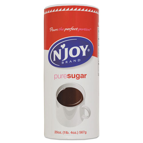 N'Joy Pure Sugar Cane, 20 oz Canister, 3/Pack -  94205