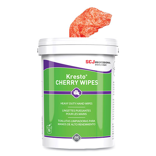 SC Johnson Professional® Kresto Cherry Wipes, Cloth, 7.92 x 5.74, -  KCW70W