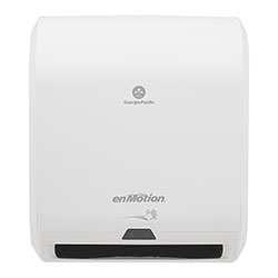 enMotion 10" Automated Touchless Paper Towel Dispenser, White, 59407A, 14.700" W x 9.500" D x 17.300" H