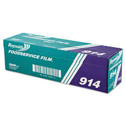 Reynolds PVC Film Roll with Cutter Box, 18" x 2000 ft, Clear
