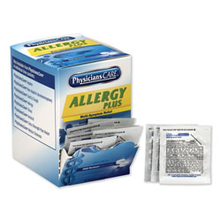 Physicians Care Allergy Antihistamine Medication, Two-Pack, 50 Packs/Box