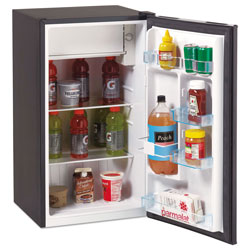 Avanti Products 3.3 Cu.Ft Refrigerator with Chiller Compartment, Black