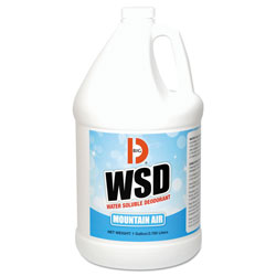 Big D Water-Soluble Deodorant, Mountain Air, 1 gal, 4/Carton