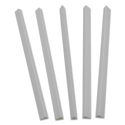 C-Line Slide 'N Grip Binding Bars, White, 11 x 1/2, 100/Box