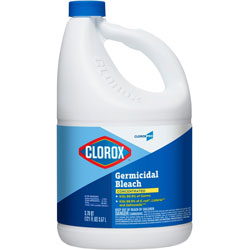 Clorox Concentrated Germicidal Bleach, Regular, 121oz Bottle